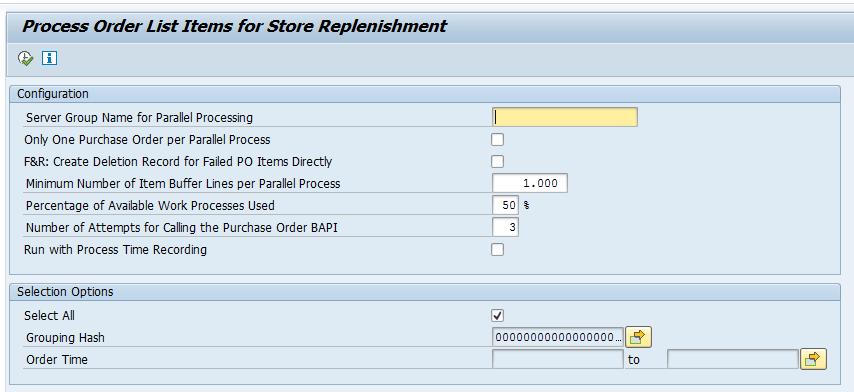 SAP E/A Retail Grouping of Order List Items Grouping of Order List Items - Purchase Order Grouping Report Notes 2221024 ERP 6.07 ERP 6.08 2265709 ERP 6.