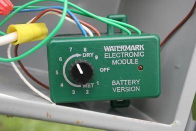 The Watermark sensor system works The system is rugged and easier and less expensive to use than tensiometers Used extensively out west with manual valve operation Provides