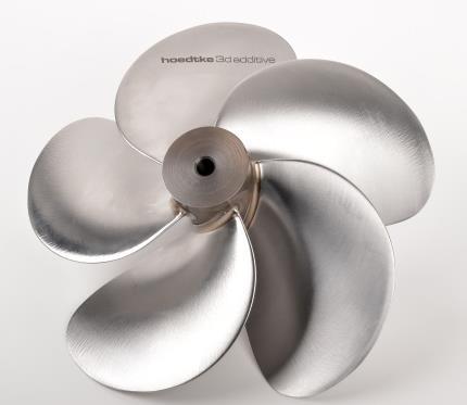 Hoedtke3dadditive stainless steel propeller