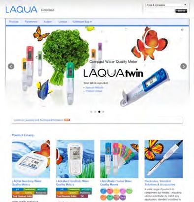 Water Quality Analyzers Visit HORIBA s website! www.horiba-laqua.
