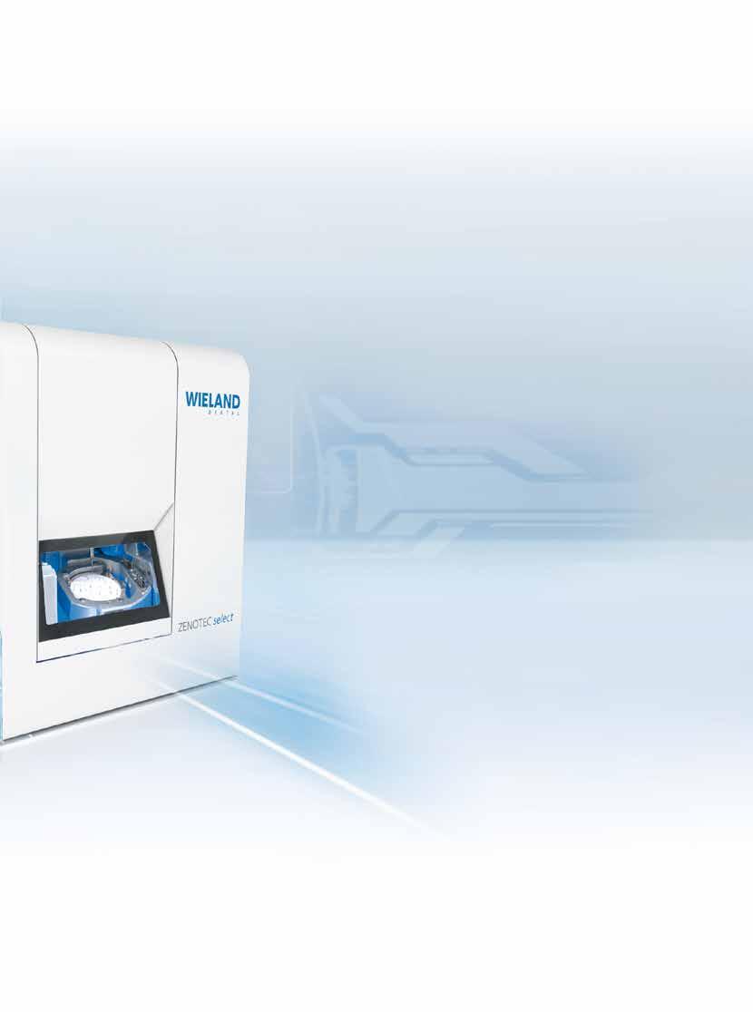 Zenotec select The innovative milling system Zenotec select is distinguished by its precision and productivity.