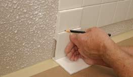 Open Mesh-backed Mosaic Tiles: SPRAY & SET Adhesive will not work on paper-backed mosaics or mosaics where more than 20% of the tile s back is covered with the binding material.