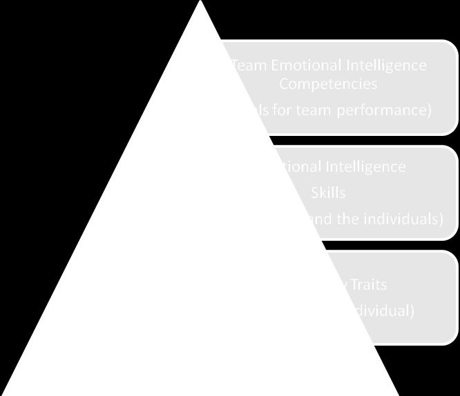 Figure 1: Team Emotional Intelligence Competencies When we are talking about team competencies, we are speaking of the skills or abilities needed to perform the specific tasks or functions assigned