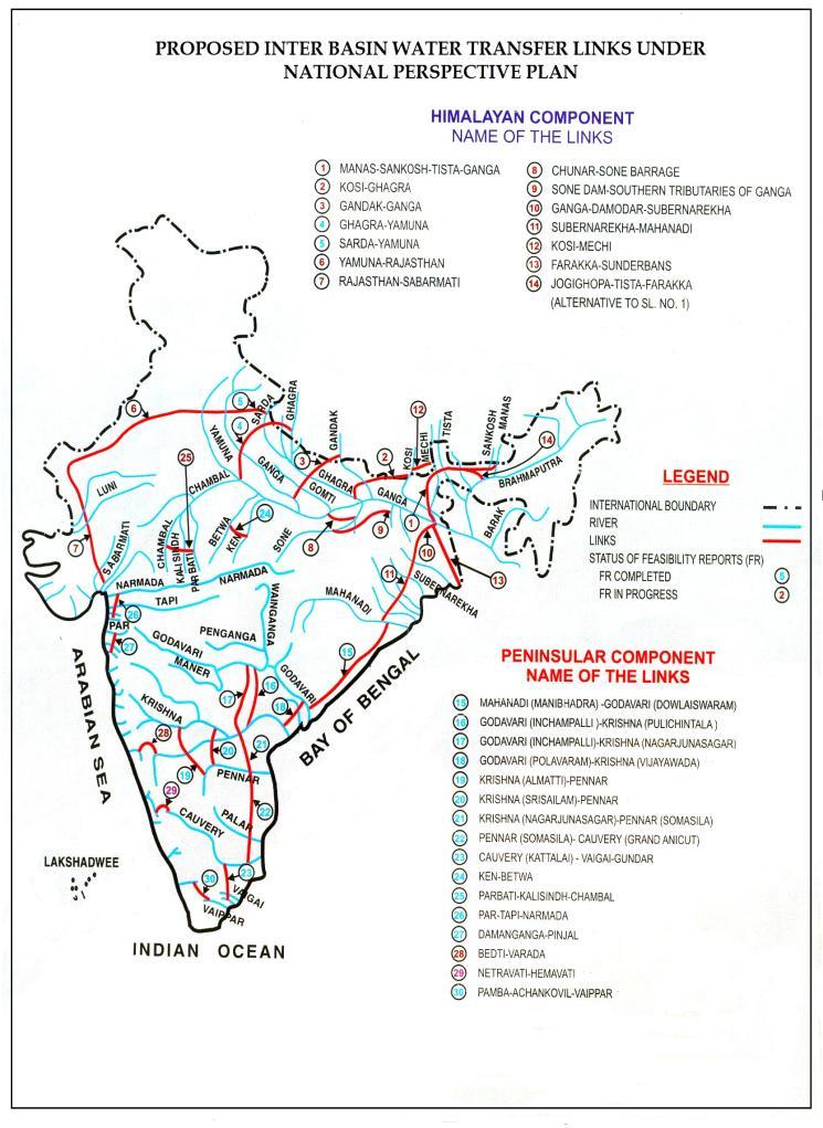 2.0 WATER RESOURCES OF INDIA 2.1 Rivers & Rainfall The river system of India can be classified into two groups, viz., the perennial rivers of the Himalayan region and rivers of peninsular India.