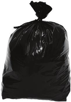 RECYCLED PLASTIC BAGS 80L Bin Liner with Tear Top ED-5226 85L Bin Liner with PP String ED-5003 120L Wheelie Bin Liner ED-3549 240L Wheelie Bin Liner ED-5228 Recycled refuse liners available