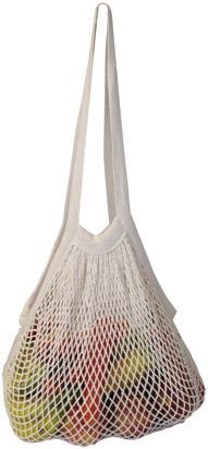 RETAIL BAGS String Carry Bag - Short Handle EC-31 Reusable certified Organic String Carry Bags replace the single use plastic bags that you use when buying fruit and veggies.