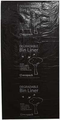DEGRADABLE 80L Bin Liner with Dispenser Box ED-5944 Degradable