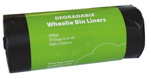large wheelie bins. Suitable for household or commercial use.