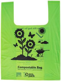 COMPOSTABLE BAGS 7L Caddy CADDY Medium Checkout Bag ED-2020 Large Checkout Bag ED-2023 Punched Handle Bag ED-2090