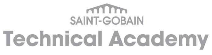 The Saint-Gobain Technical Academies have been designed to help combat the industry s skills shortage and provide training on new technologies and systems, as well as up-to-date information around