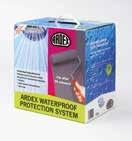 WATERPROOFING Prevent moisture ingress into walls and floors adjoining bathrooms and other wet areas ARDEX WPC WATERPROOF PROTECTION SYSTEM DESCRIPTION Use prior to tiling to create a protective