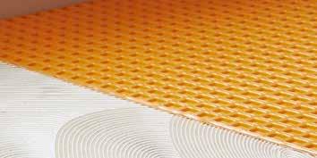 UNCOUPLING MATTING ADHESIVE Instantly bond matting systems to the floor, eliminating curling and allowing