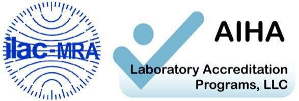 Laboratory Accreditation Programs (AIHA-LAP), LLC accreditation to the ISO/IEC 17025:2005 international standard, General Requirements for the Competence of Testing and Calibration Laboratories in
