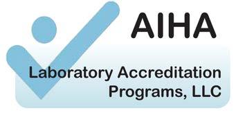 AIHA Laboratory Accreditation Programs, LLC SCOPE OF ACCREDITATION EMSL Analytical, Inc.