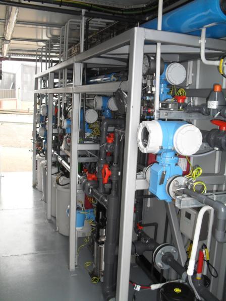Pilot Evaporative Cooling System Demonstration / test plant housed in 20 container Extensively tested at Sohar