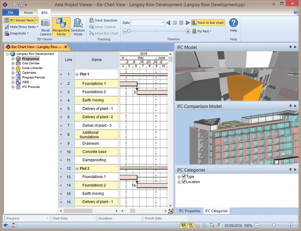 Save projects and IFC files for viewing in Asta Project Viewer The free Asta Project Viewer is now BIM enabled.