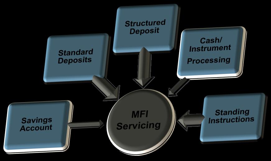 Oracle FLEXCUBE Catering to MFI Clients Deposits Term / Auto Flexible Interest calculation Multi Currency Micro Saver