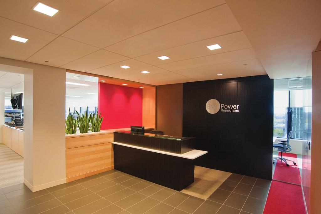 EQUIPOWER CORPORATE HEADQUARTERS SLAM provided design-build services for a 12,000-SF interior office