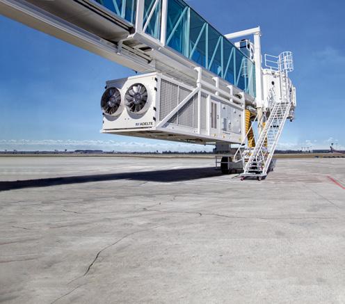 More Ground Support Equipment and solutions such as Integrated Aircraft Stand System (IASS), PBB Remote Control Operating System (RCOS), Visual Docking Guidance System (VDGS) and 400Hz Ground Power