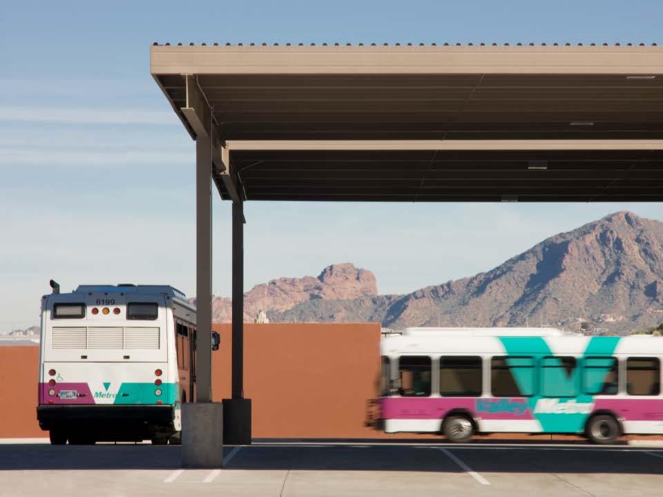 East Valley Bus Maintenance Tempe, AZ Underfloor air delivery Daylighting