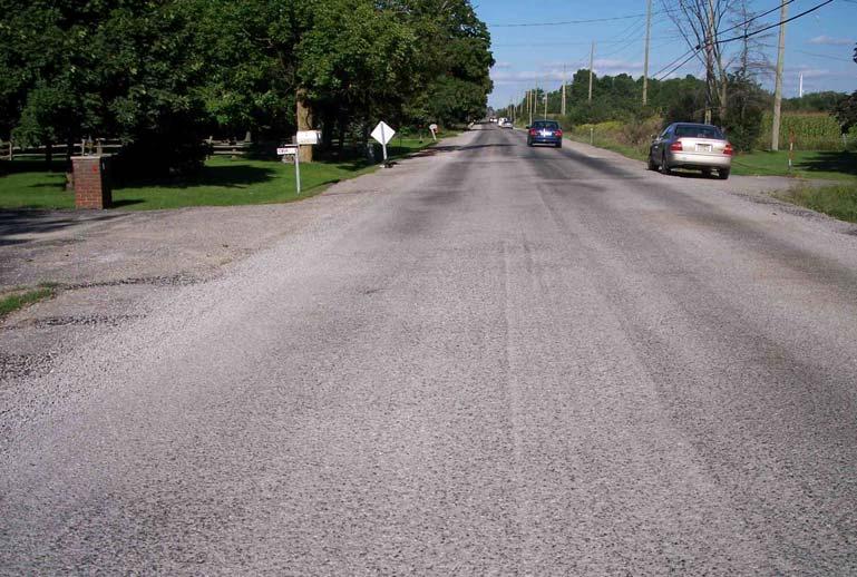 of loose chips and excessive noise, chip seals are now used mainly on low volume rural roads in Ontario.