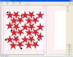 Preparing cut data is quick and easy Nesting on true shape saves media 32 Stars 51 Stars With just a few mouse clicks in the Océ ProCut Prepress module, the cut file is completed.