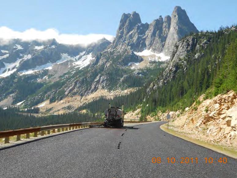 Current Chip Seal Practices Mountain Passes Mobilization of