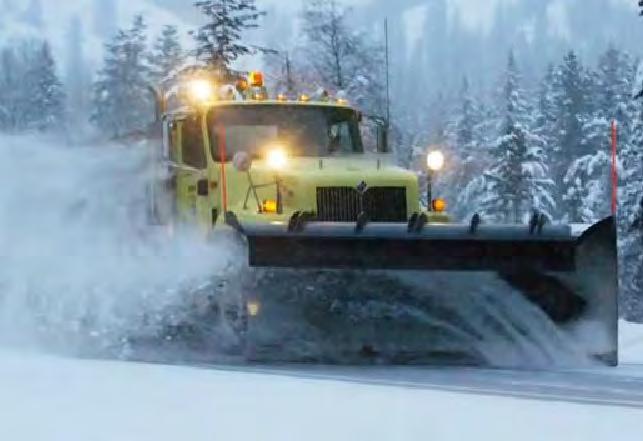 Current Chip Seal Practices Mountain Passes Snow Plow Damage A larger aggregate