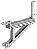 u Brackets SpeedyScaf can be quickly widened inwards or outwards: the } console brackets are secured with the welded-on half-coupler in the
