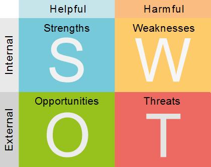 Summary of Observations and Findings Translate from IT to Business Speak SWOT Format seems to work well Strengths what are they doing well?