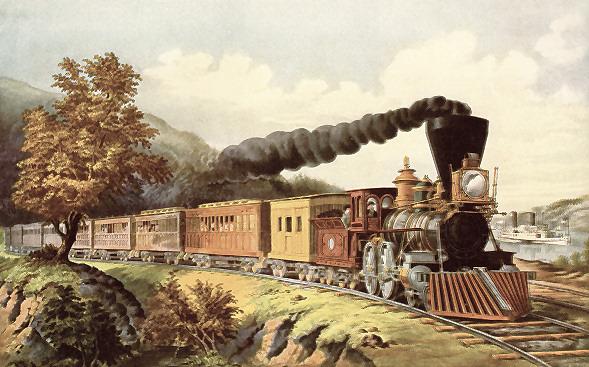 Transportation: Railroads Road travel was slow and cumbersome Steam = Engines Iron = Tracks http://www.