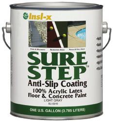 Sure-Step [SU-XXXX] [XA11] US * Sure-Step provides a durable skid-resistant finish for interior or exterior application.