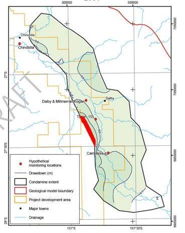 GROUNDWATER MODELLING Preliminary Findings Condamine Alluvium Prioritised the Condamine results 0.