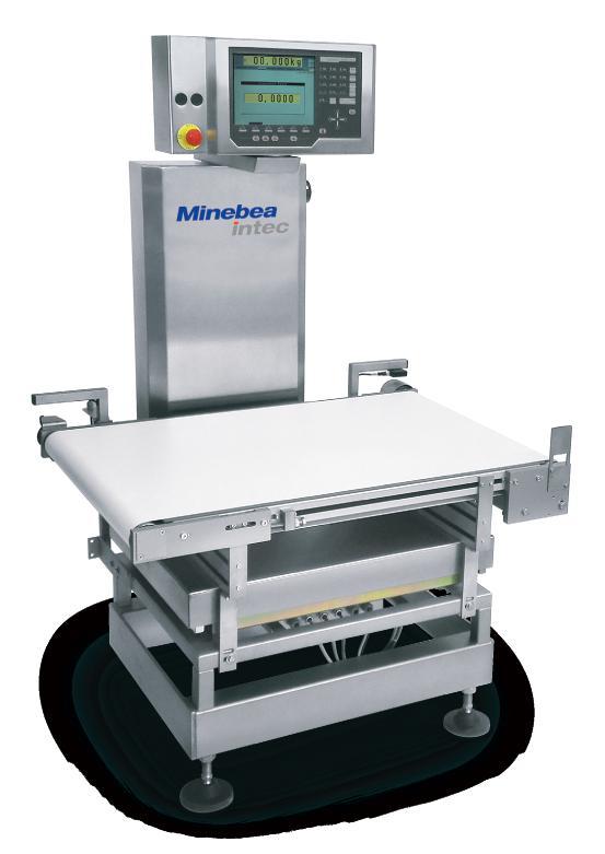 End-of-line checkweighers Minebea Intec offers a complete range of high capacity checkweighers for a wide