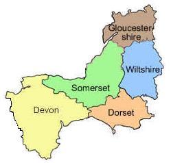 Weymouth, Bournemouth and Poole Wiltshire: Bath, Swindon, Salisbury and