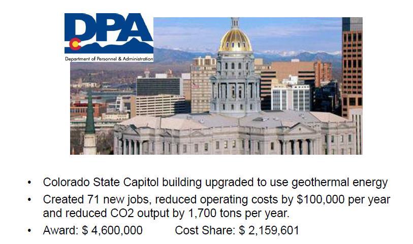 Capitol Building Geothermal Program