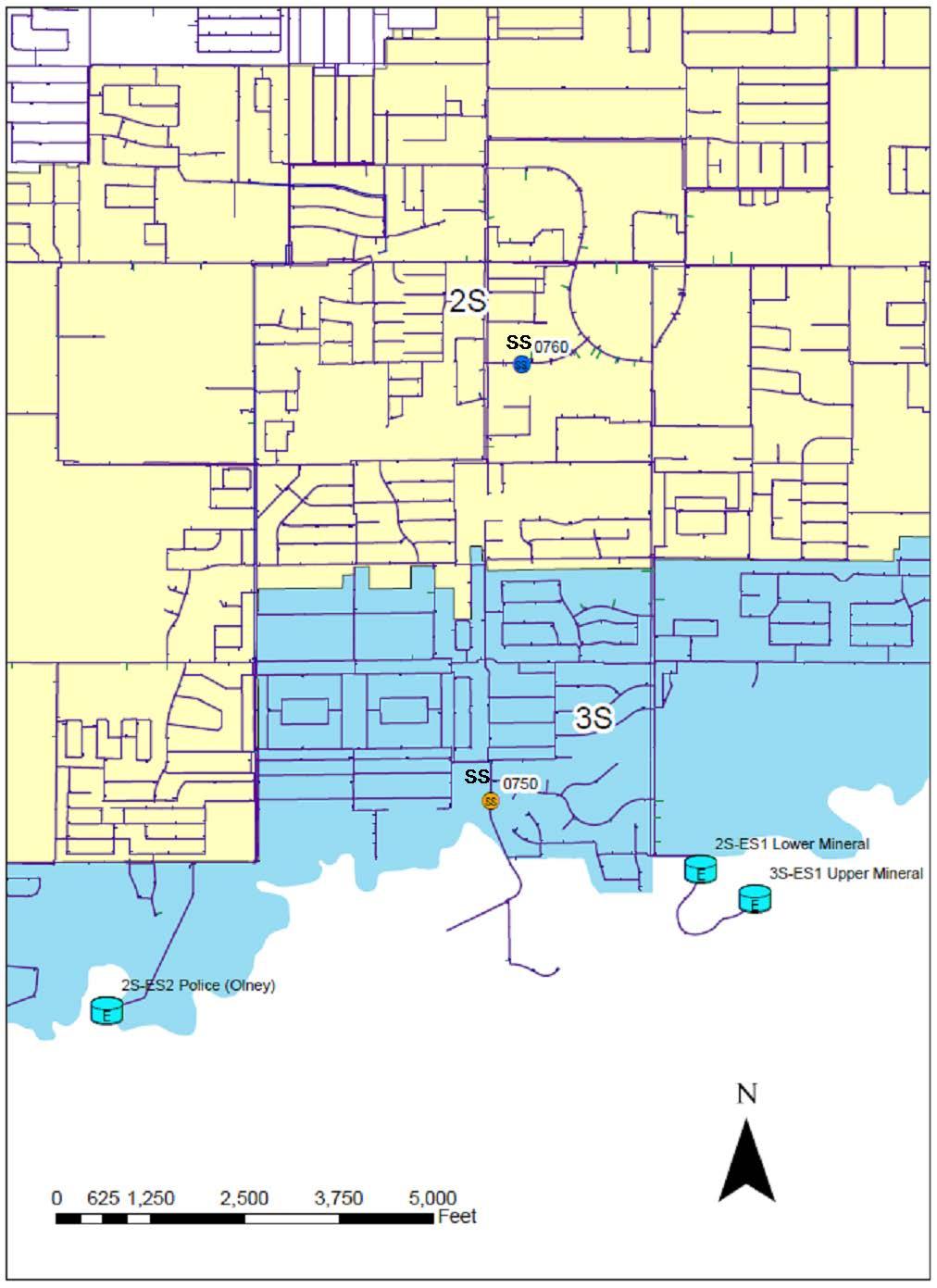 Case Study: City of Phoenix, AZ Distribution system downstream sample site Surface aeration reservoir test