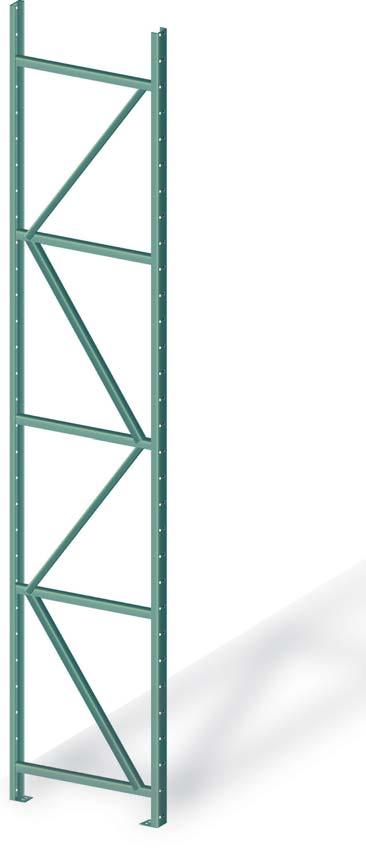 General Characteristics of Structural Rack Made from highly resistant, hot rolled steel, the extra thick horizontal load beams of the Structural Rack are designed for greater weight-bearing capacity.