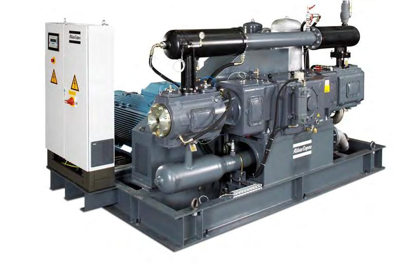 Gas/Air reciprocating compressor Model HX / HN Compressed