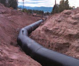 Biofilters Culverts Drainage Systems Gravity Sewers Hydroelectric Irrigation Municipal Low Pressure Projects Weholite provides all the advantages of solid wall polyethylene pipe with substantial