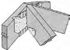88 BM257 125.00 2.89 Designed to connect framing timbers at irregular angles from 0-135 degrees.