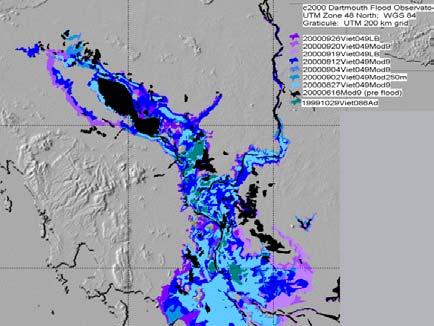 Flood in lower Mekong Basin is considered common phenomenon However, from time to time,