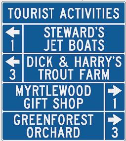 6 For example, through the Tourist Oriented Directional Signing (TODS) Program, FDOT allows qualified county and municipal governments to install guide signs on the state highway system to identify