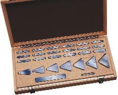 Length And Angle Standards 65.1570800 TESA accessory set Metric units 65.2570800 TESA accessory set Inch units consting of: µm in in µin 65.1570805 1 Pair AA style jaws with 2 plan 10 ± 0,5 65.
