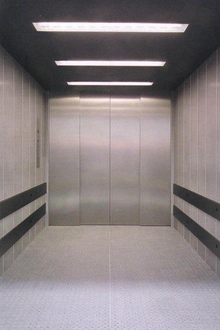preferred strategy use of goods lifts a 3000kg goods lift handles sheet materials partitioning systems furniture in safe