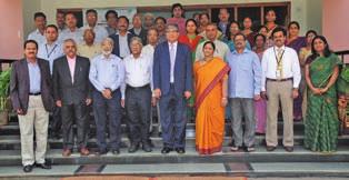 Seen in the photograph are participants of the IFPRI-ICAR-NAARM-CESS workshop on Tackling Food Inflation in India: Towards a Sustained Solution held on 28 Nov 2014.