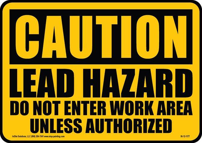 Lead exposure can be harmful to your health. Your company must inform you if you are exposed to lead at work.