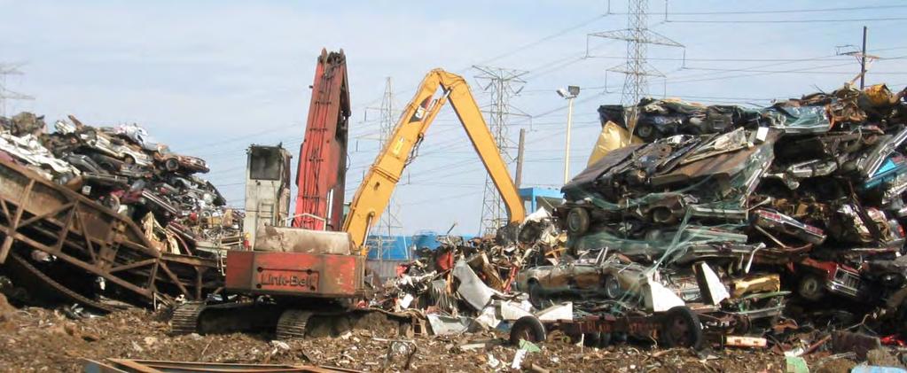 Scrap Processing Scrap processing companies are often set up on the steel mill property where the scrap is shredded