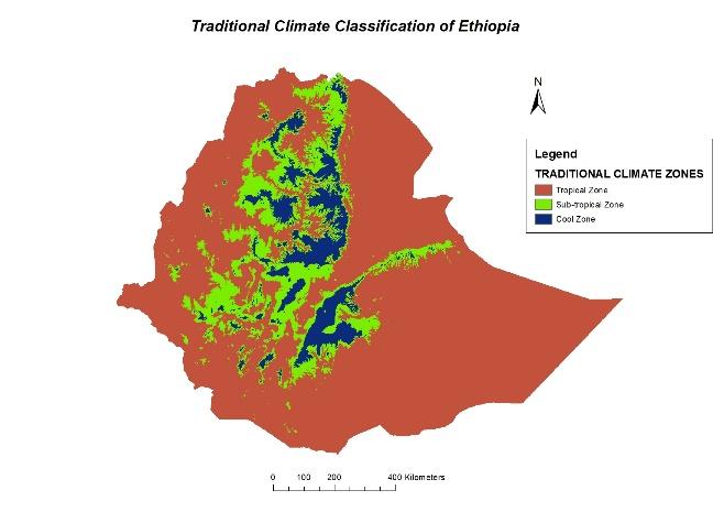 INTRODUCTION Ethiopia, located between (3 15 N, and 33 48 E) in East Africa.