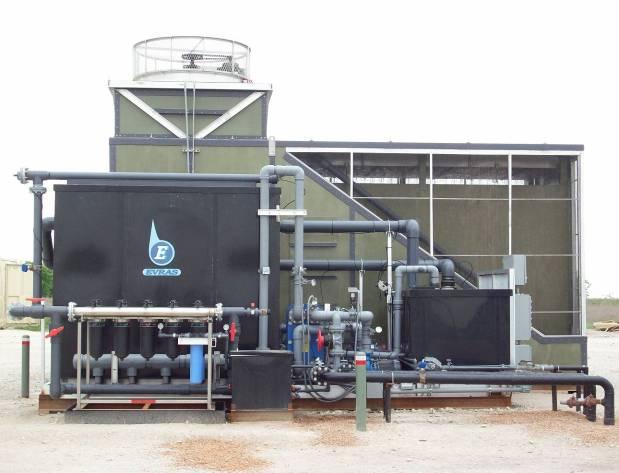 Water Evaporation System Chesapeake is testing a new evaporative technology system at the Brentwood SWD site: Intevras EVRAS system.